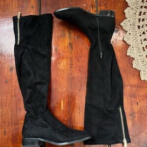 Ivanka Trump Black Over the Knee Boots